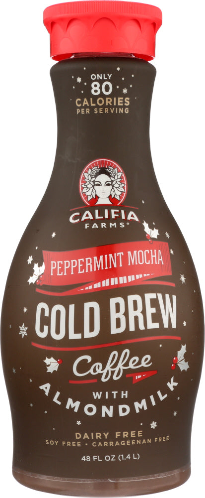 CALIFIA: Peppermint Mocha Cold Brew Coffee, 48 oz Online Sale