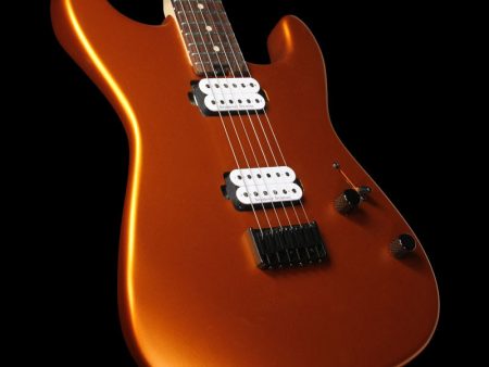 Used Charvel Pro Mod Series San Dimas 2H Hardtail Electric Guitar Satin Orange Cheap