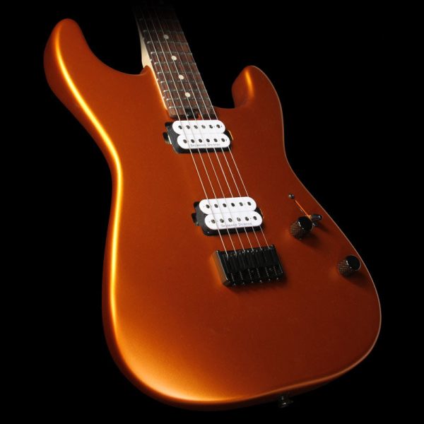 Used Charvel Pro Mod Series San Dimas 2H Hardtail Electric Guitar Satin Orange Cheap