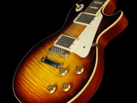 Used 2013 Gibson Custom Shop 1959 Les Paul Reissue Electric Guitar Tobacco Sunburst Discount