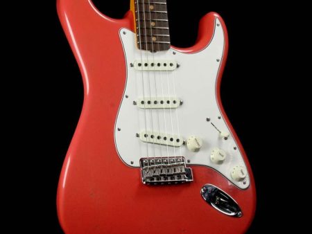 Fender Custom Shop Postmodern Stratocaster Journeyman Relic Faded Aged Fiesta Red Online Hot Sale