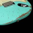 Fender Custom Shop  62 Stratocaster Roasted Masterbuilt Seafoam Green Ultimate Relic 2016 For Cheap