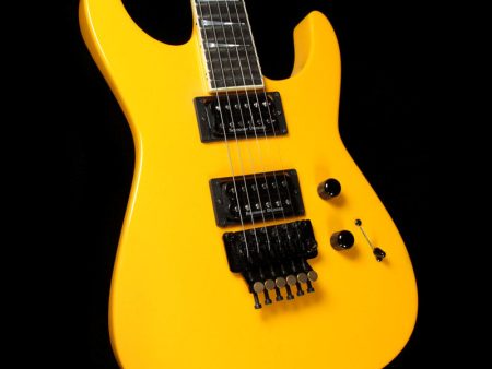 Used 2014 Jackson Custom Shop 30th Anniversary 1984 Soloist Prototype Electric Guitar Yellow Pearl Cheap