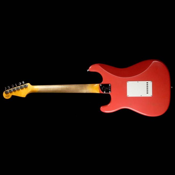 Fender Custom Shop Postmodern Stratocaster Journeyman Relic Faded Aged Fiesta Red Online Hot Sale