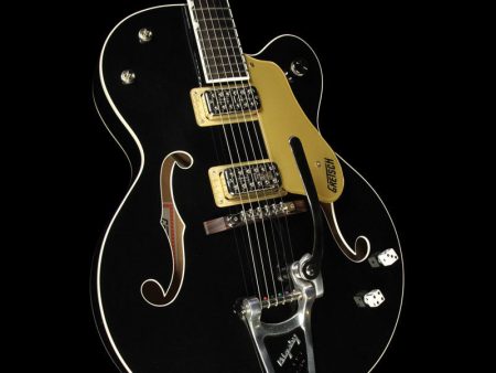 Used 2015 Gretsch G6120SSU-BK Brian Setzer Nashville Electric Guitar Black Sale