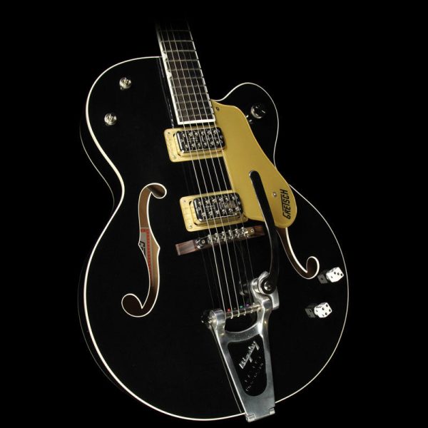 Used 2015 Gretsch G6120SSU-BK Brian Setzer Nashville Electric Guitar Black Sale