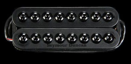 Seymour Duncan 8-String Invader Neck Pickup Passive Mount (Black) For Sale