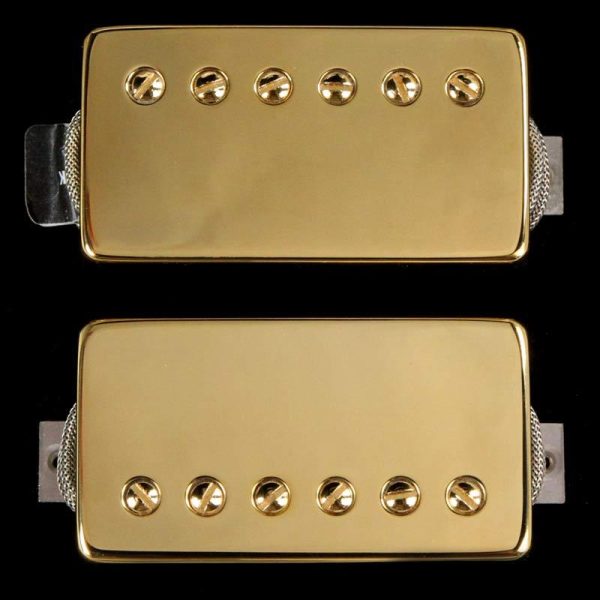 Bare Knuckle Nailbomb Humbucker Pickup Set Gold on Sale