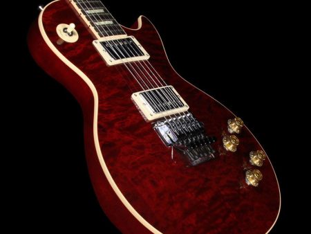 Used 2015 Gibson Alex Lifeson 40th Anniversary of Rush Les Paul Axcess Ruby Red Quilt Online now