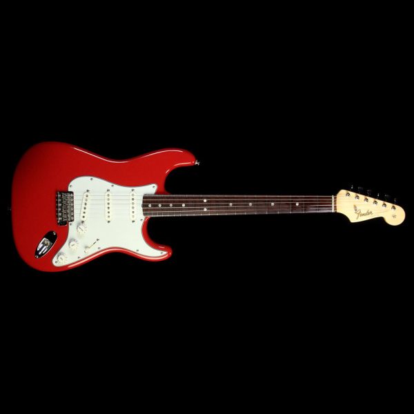 Used 2014 Fender American Vintage  65 Stratocaster Electric Guitar Dakota Red Online Sale