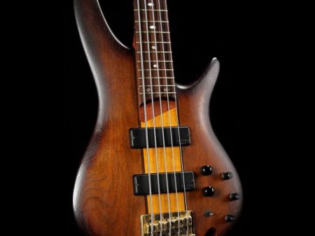 Ibanez SR755 5-String Bass Brown Sunburst 2010 Fashion