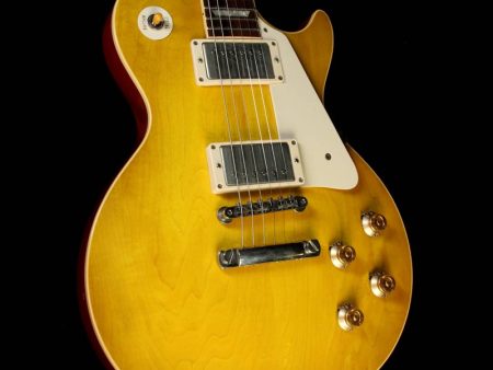 Used 2007 Gibson Custom Shop 1958 Les Paul Historic Electric Guitar Lemonburst Online Hot Sale