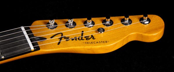 Used 2013 Fender Custom Shop Double TV Jones Telecaster Electric Guitar Transparent Orange Hot on Sale