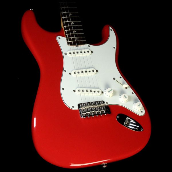 Used 2014 Fender American Vintage  65 Stratocaster Electric Guitar Dakota Red Online Sale