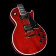 Used 2016 Gibson Custom Shop Les Paul Custom Electric Guitar Faded Cherry with Mahogany Top Fashion