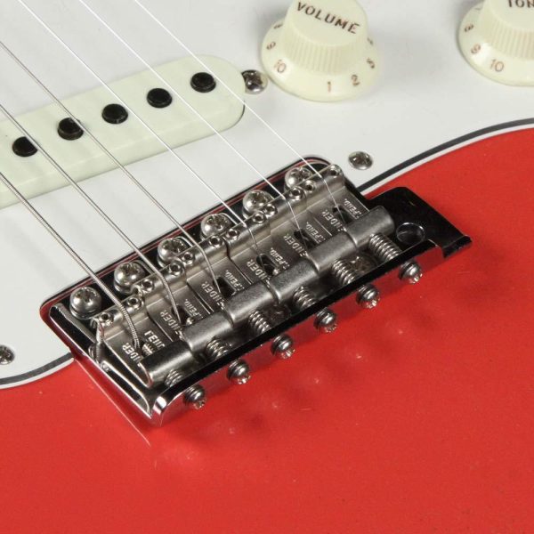 Fender Custom Shop Postmodern Stratocaster Journeyman Relic Faded Aged Fiesta Red Online Hot Sale