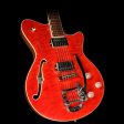 Used 2017 Koll Duo Glide Electric Guitar Transparent Red Quilt Top on Sale