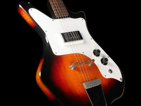 Used 1960 s Airline  59 Single Pickup Electric Guitar Sunburst For Discount